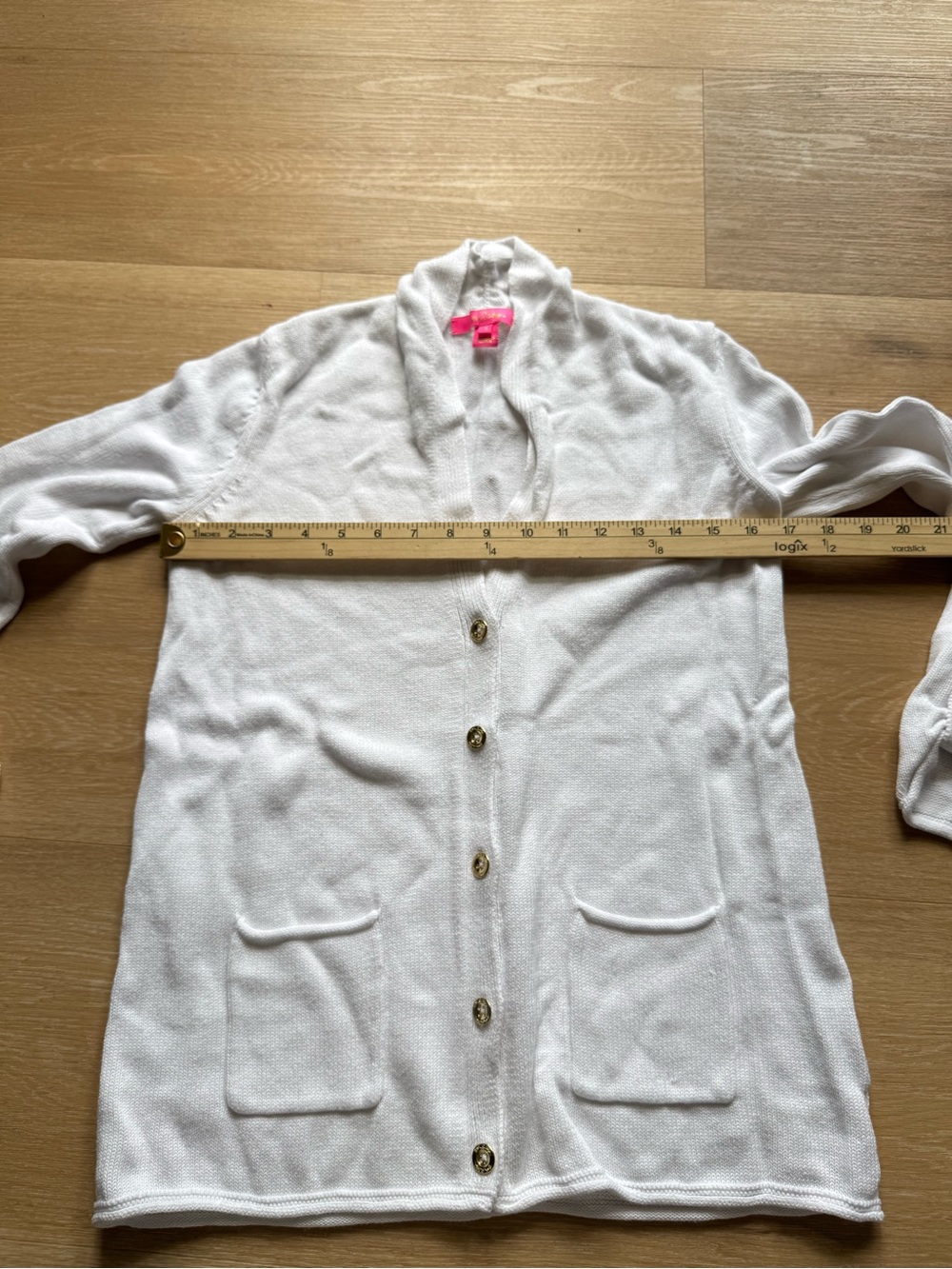 Lilly Pulitzer White Button-Up Cardigan - Picture 3 of 8